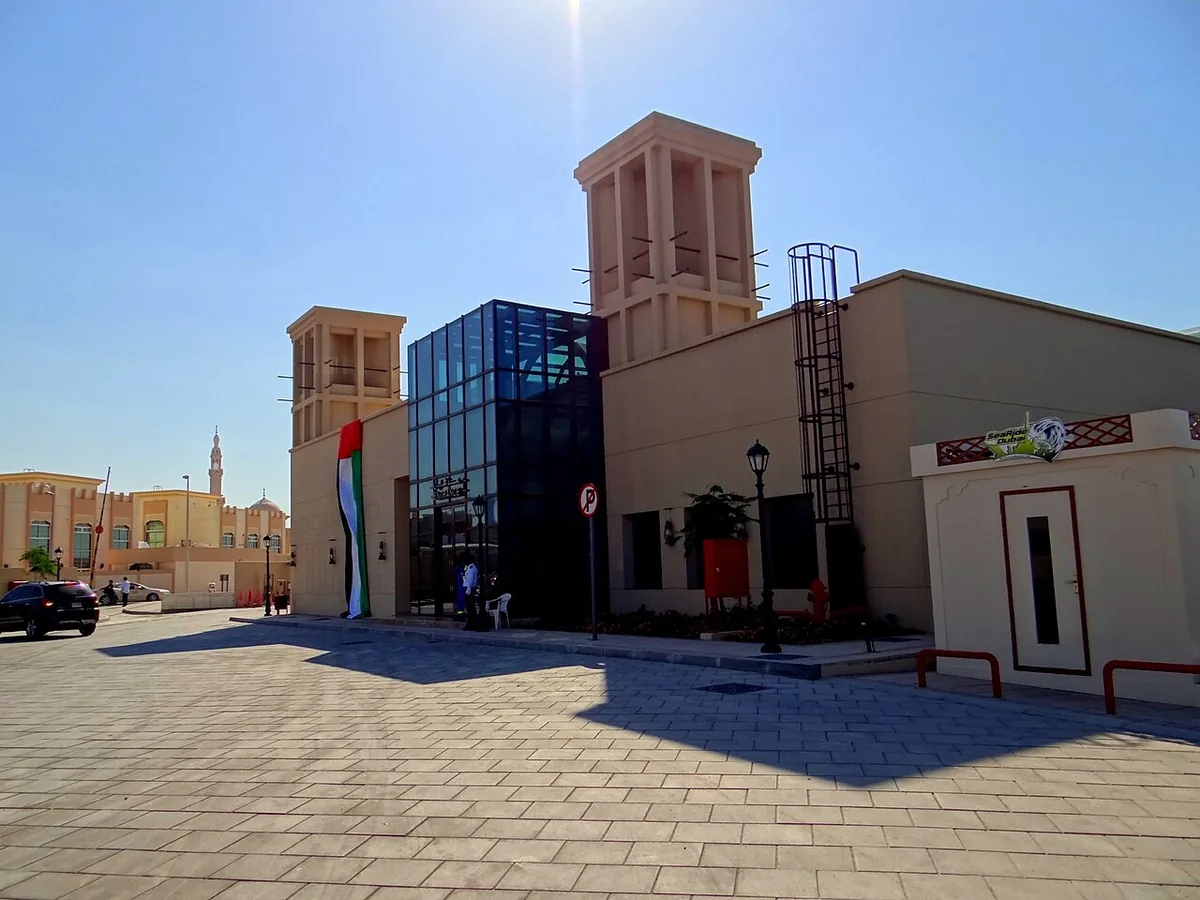 Buildings at Jumeirah 1 Fishing Harbour in Dubai in 2013